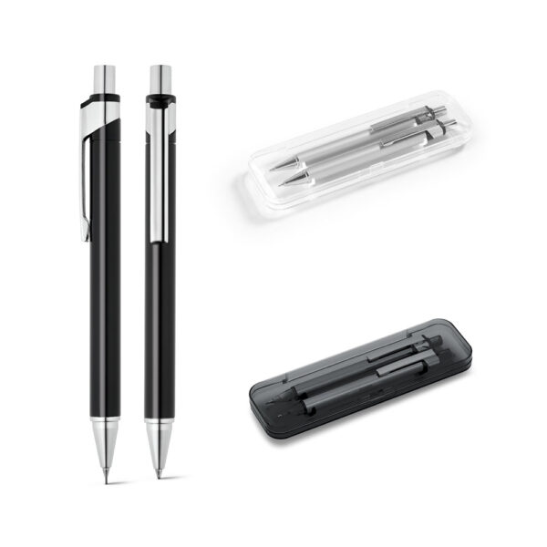 kit caneta e lapiseira metal 1