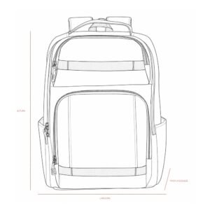 Alternative view of Mochila em Couro Sintético